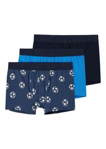 name it Boxershorts Jungen Gr&ouml;&szlig;e 116 navy / royalblau / schwarz / wei&szlig;