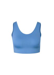 Tchibo - Seamless-Sport-Bustier - Damen - Gr. S - blau