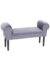 Xora Sitzbank , Grau, Schwarz , Holz, Textil , Kiefer , massiv , 100x54x30 cm , Stoffauswahl , Esszimmer, B&auml;nke, Sitzb&auml;nke