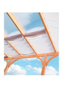 Floracord, Sonnensegel 433 x 303 cm mit 6 Feldern, wei&szlig;, Polyester, B/T: 61 cm x 275 cm