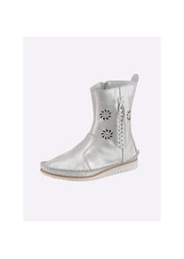 Andrea Conti , Damen , Stiefelette , aus Rind-Nappaleder