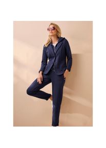 Heine, Unisex, Heine Hosenanzug, marine, 38, Normalgr&ouml;ssen, Jerseyblazer