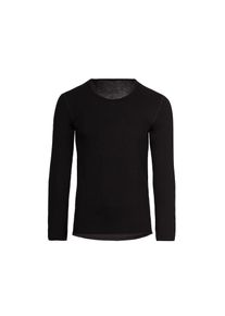 TRIGEMA, Unisex, Longsleeve &raquo;TRIGEMA Langarm Funktionsshirt&laquo; 1 Stk., schwarz, XXL, Elastischer Single-Jersey aus TREVIRA BIOACTIVE