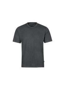 TRIGEMA, Herren, T-Shirt &raquo;TRIGEMA T-Shirt DELUXE Baumwolle&laquo; 1 Stk., anthrazit, melange, XXL, DELUXE-Single-Jersey