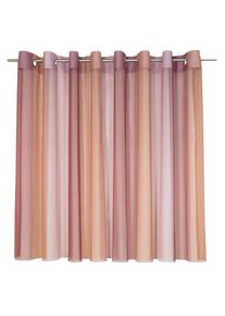 Gardine »Eloise« Ösen 1 Stk. tlg. Store , rot , WIRTH , Obermaterial: 100% Polyester