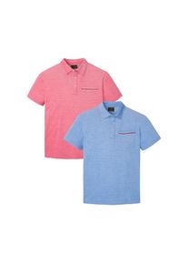 bonprix , Damen , Poloshirt »Piqué-Poloshirt aus reiner Baumwolle (2er Pack)« Packung, 2, 2 Stk. Piqué-Poloshirt aus reiner Baumwolle (2er Pack) ,...