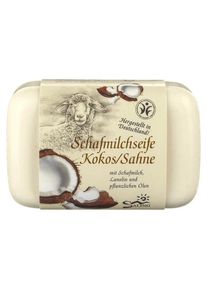 Saling savon au lait de brebis &agrave; la noix de coco et &agrave; la cr&egrave;me , 100 g