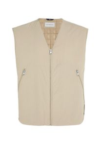 Calvin Klein Jeans Weste Herren Gr&ouml;&szlig;e M dunkelbeige