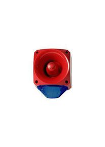 Klaxon Klaxon PNC Series Blue Sounder Beacon, IP6660 VFixed120 dB BlauDC - PNC-0214