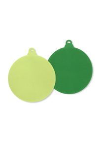 Tchibo - 2 éponges à vaisselle en silicone - vert