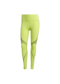 adidas by Stella McCartney, Femmes Pantalon de sport 'TruePace', vert clair / noir