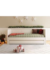 "Goodproduct, GOODproduct Funktionsbett &raquo;"" ERIK "" TOPSELLER! Daybed, G&auml;stebett, Kinderbett, Massivholz (Kiefer)&laquo; stilvolle Kassetten - Fr&auml;sung, 