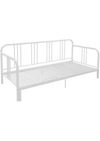 Goodproduct, GOODproduct Metallbett &raquo;Trento Bett Bettgestell Bestseller Doppelbett Ausziehbett&laquo; Bestseller G&auml;stebett Sofabett Schlafzimmer, Daybett 