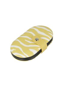Ackerman Maniküre-Etui, weiß, gelb