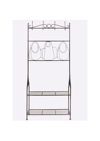 HEINE HOME, HEINE HOME Garderobenständer, schwarz, Metall