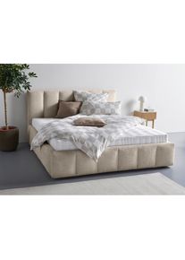 Homsy By Ana Johnson, homsy by Ana Johnson Polsterbett »Somny wahlweise mit Bettkasten, erhältlich in verschiedenen Breiten« luxurious gepolstertes 