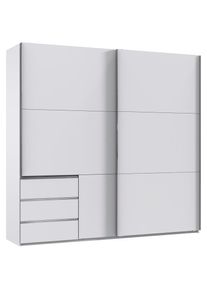 wimex, Schwebetürenschrank »Level by fresh to go«, weiß, B/H/T: 250 cm x 236 cm x 65 cm
