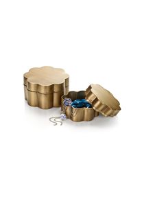 Ackerman Aufbewahrungsbox, goldfarben, Metall