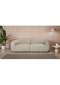 LeGer Home by Lena Gercke, LeGer Home by Lena Gercke Big-Sofa &raquo;YANI, Designersofa, organische Form, Masse B/T/H: 240/64/81 cm&laquo; mit Wellenunterfederung