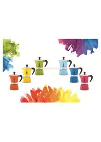 Bialetti, Bialetti Espressokocher &raquo;Espressokocher Rainbow&laquo;, rot