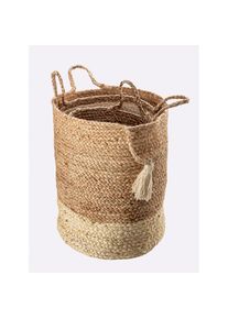 HEINE HOME, HEINE HOME Aufbewahrungskorb, natur, Jute
