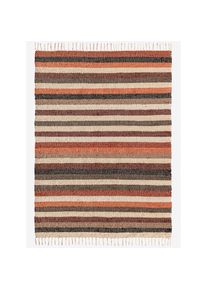 Heine Home, heine home Teppich 5 mm Höhe, natur, bunt, Baumwolle, Jute, 5 mm