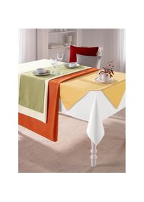 Tischdecke, dunkelrot