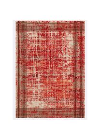Heine Home, heine home Teppich 5 mm Höhe, rot, Kunstfaser, Polyester, 5 mm