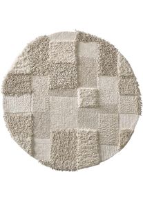 Heine Home, heine home Teppich rechteckig 30 mm Höhe, natur, Baumwolle, Kunstfaser, Polyester, Viskose, 30 mm