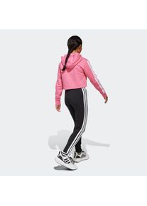 adidas Sportswear, Unisex, adidas Sportswear Trainingsanzug &raquo;JG 3S TIB FL ST&laquo; 2 Stk., pink fusion, wei&szlig;, clear pink, 164, Dieses Set ist mit einem Mix
