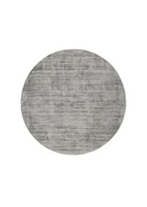 Heine Home, heine home Teppich rechteckig 7 mm Höhe, grau, Viskose, 7 mm