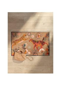 Ackerman Fussmatte rechteckig 7 mm H&ouml;he, braun, gemustert, Kunstfaser, Polyamid, 7 mm