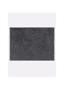 Fussmatte 8 mm Höhe, anthrazit, Baumwolle, Viskose, 8 mm