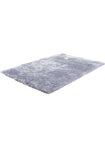 Tom Tailor HOME, Tom Tailor HOME Hochflor-Teppich &raquo;Flocatic&laquo; rechteckig 60 mm H&ouml;he super weich und flauschig, ideal im Wohnzimmer & Schlafzimmer, grau
