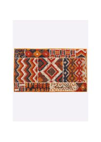 Grund, Badematte, terra, gemustert, 1 Stk.