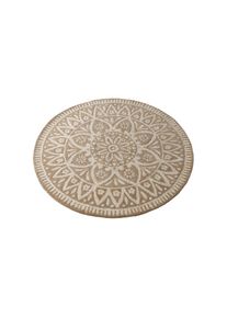 Heine Home, heine home Teppich 10 mm Höhe, taupe, ecru, Wolle, 10 mm