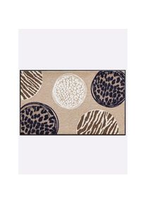 Heine Home, heine home Fussmatte rechteckig 7 mm Höhe, taupe, braun, Kunstfaser, Polyamid, 7 mm