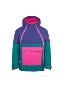 Trollkids, Unisex, Trollkids Winterjacke &raquo;KIDS EIKEDALEN JACKET&laquo;, midnight petrol, deep violet, schwarz pink, 164, Winterjacke von Trollkids