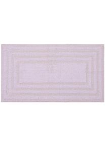 my home, my home Badematte &raquo;Inga, Rahmen, Badvorleger, Badezimmer Teppich&laquo; H&ouml;he 18 mm beidseitig nutzbar fussbodenheizungsgeeignet strapazierf&auml;hig 100