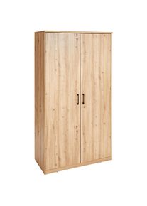 Xora Dreht&uuml;renschrank , Eiche Artisan , Holzwerkstoff , 1 F&auml;cher , 106x194x54 cm , Typenauswahl, Beim&ouml;bel erh&auml;ltlich , Schlafzimmer, Komplette Schlafzimmer und Serien, Schlafzimmerserien