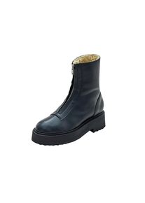 EDITED Boots 'Zuleika' Damen Gr&ouml;&szlig;e 39 schwarz Winterschuhe