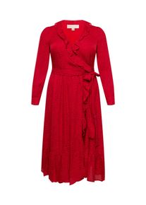 Michael Kors Plus Kleid Damen Gr&ouml;&szlig;e 38 rot / purpur Winterkleid