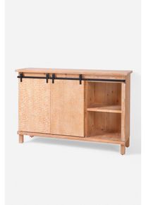 Sideboard mit Schiebet&uuml;ren in beige, 80x120 cm, bonprix