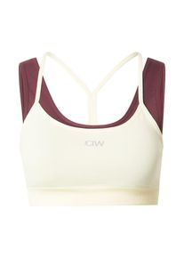 ICANIWILL, Femmes Soutien-gorge de sport 'Mirage', crème / lie de vin