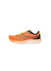 Saucony, Femmes Chaussure de course 'PEREGRINE 16', jaune fluo / orange / noir