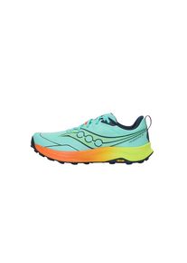 Saucony, Femmes Chaussure de course 'PEREGRINE 16', marine / aqua / vert clair