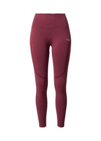 ICANIWILL, Femmes Pantalon de sport 'Rush', rouge / rouge foncé / blanc