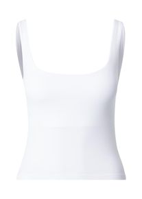 ICANIWILL, Femmes Haut de sport 'Smooth', argent / blanc