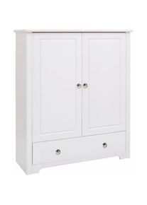 Goodproduct, GOODproduct Wäscheschrank »Hugo, Mehrzweckschrank, FSC zertifiziert, Made in EU« (B/T/H) 106/38/126 cm, aus massiver Kiefer, klassischer 