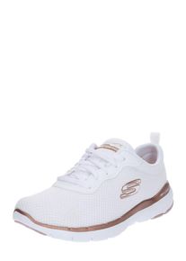 Skechers, Femmes Baskets basses 'Flex Appeal 3.0', bronze / blanc